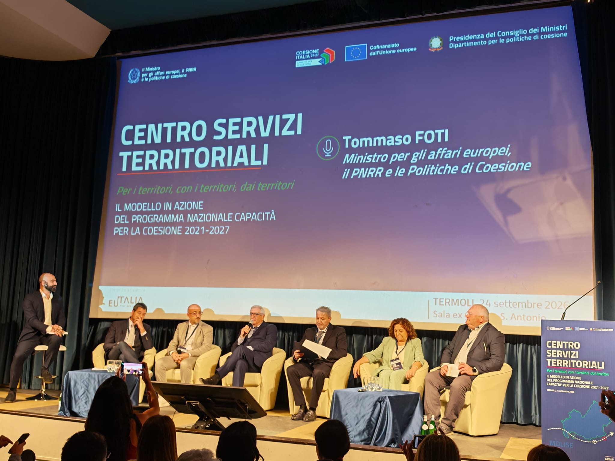 L’incontro di Termoli sul Centro Servizi Territoriali e sul sostegno agli enti locali nella gestione dei fondi europei
