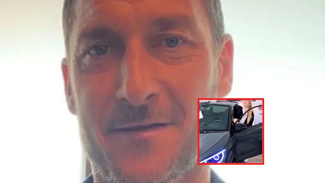 francesco totti regalo figlia chanel