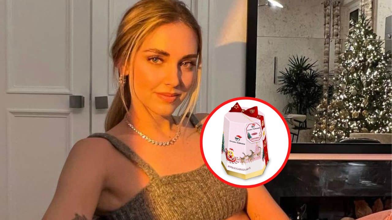 chiara ferragni pandoro natale